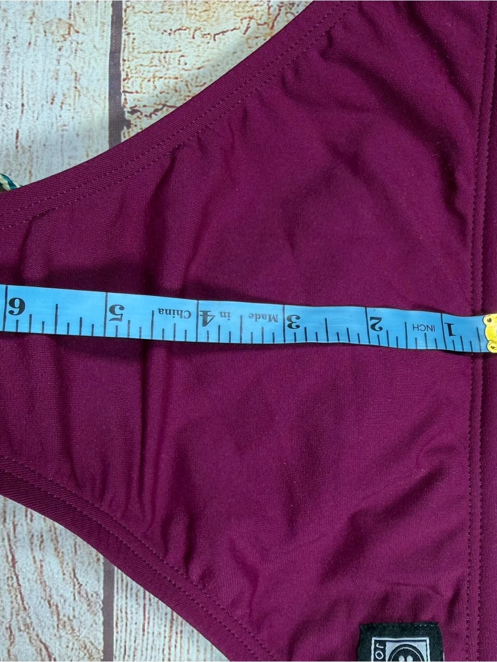 Jolyn Clothing Plum “Europe 2” Bikini Bottom - Deep Berry - Lap Swim, Sporty